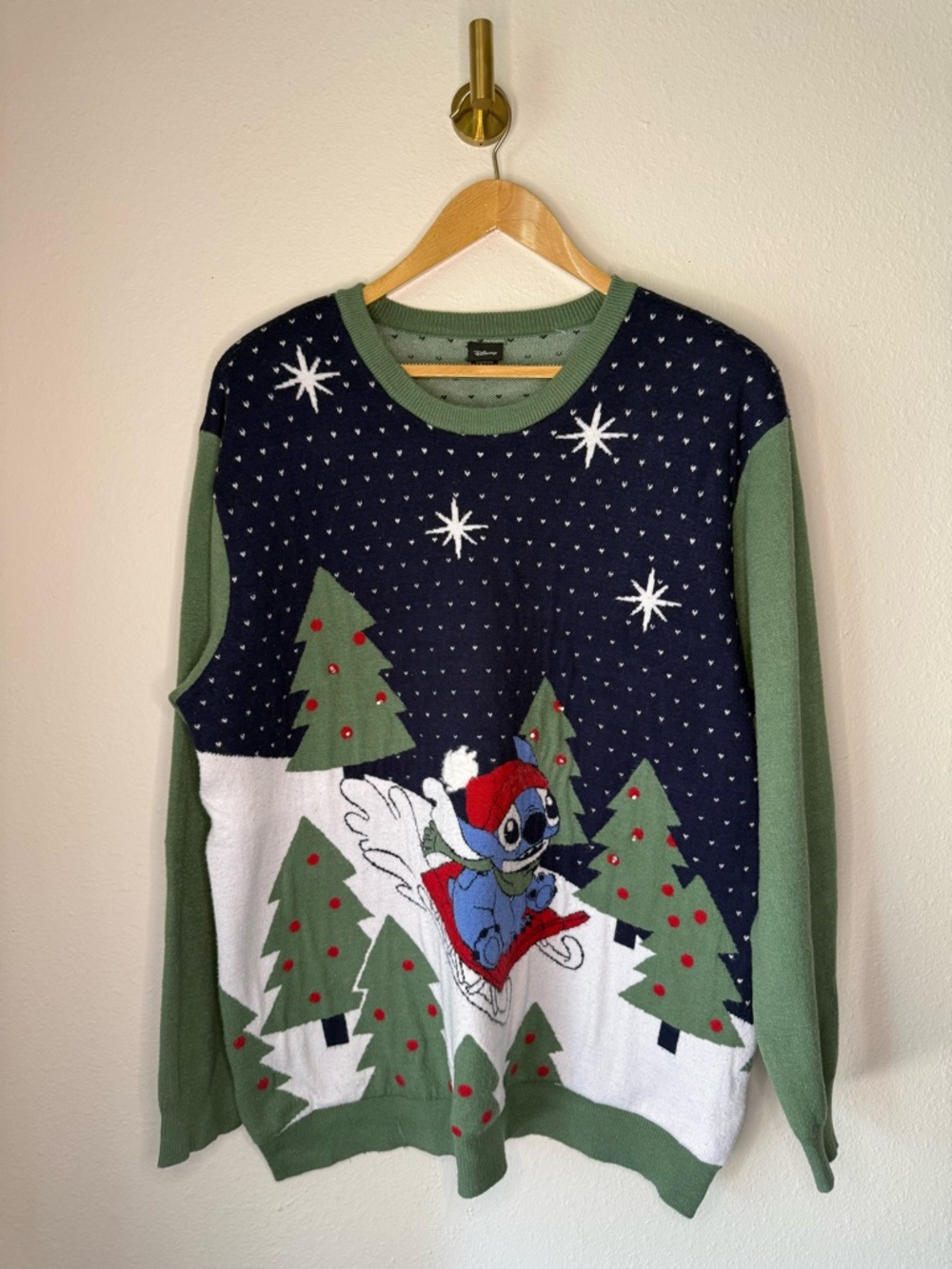 Disney Lilo & Stitch Ugly Christmas Sweater size 2X